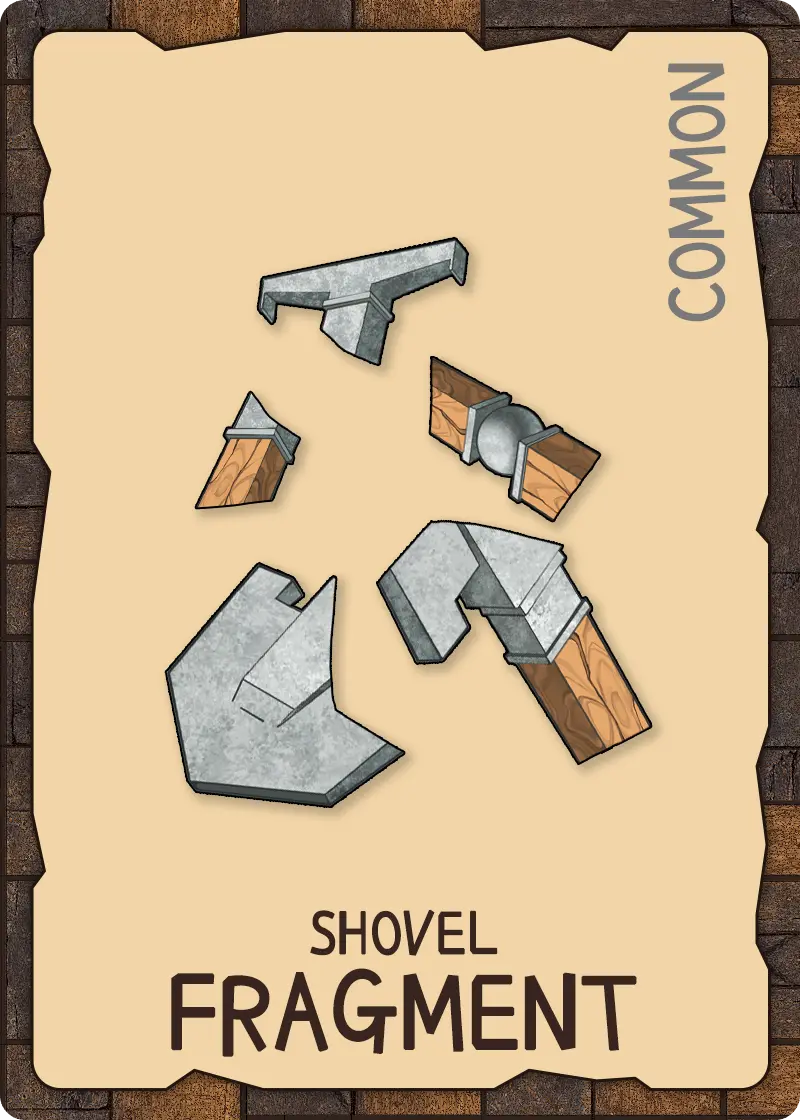 Fragments - shovel